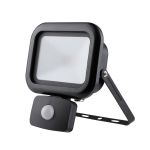 Noxion LED Floodlight Beamy G2 Black 20W 1800lm 120D - 840 Cool White | IP65 - Motion Sensor - Symmetrical