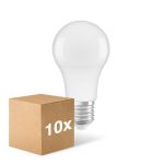 Multipack 10x Ledvance Classic LED E27 Pear Frosted 8.5W 806lm - 827 Extra Warm White | Replaces 60W