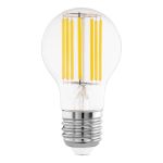 Eglo LED Pear E27 Filament Clear 4.9W 1055lm - 830 Warm White | Replaces 75W