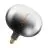 Osram Vintage 1906 LED Classic Globe LED E27 Special Filament Smoke 4.5W 150lm - 818 Extra Warm White | Replaces 15W
