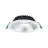 Sylvania LED Downlight Insaver Slim 205 Aluminium White 20W 2350lm 70D - 830 Warm White | Cutout 205mm - IP44 - Dimmable