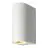 D'Lite Vossem Long Wall Light Aluminium White Up & Down | IP56 - Suitable For 2x GU10 