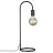 Nordlux Table Lamp Paco Metal Black | E27 