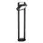 Nordlux Saulio Pedestal Lamp Aluminium Black 4.45W 370lm - 830 Warm White | IP44