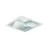 Philips LED Downlight LuxSpace Squared DN572B 20.9W 2600lm 80D - 830 Warm White | 214mm - Dimmable - Aluminium Reflector - Power Over Ethernet 