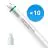 Multipack 10x Philips LED Tube T8 MASTER (EM/Mains) Ultra Efficiency 13.5W 2500lm - 865 Daylight | 120cm - Replaces 36W