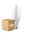 Multipack 10x Ledvance Classic LED E14 Candle Filament Frosted 4.8W 470lm - 827 Extra Warm White | Dimmable - Replaces 40W