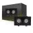 Spot Duo Black | Cutout 155x75mm - IP22 - GU10 Fitting