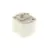 1-Phase Rail Square Adaptor White