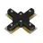 1-Phase Rail X-Connector Black