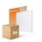 Multipack 4x Ledvance LED Panel Compact Aluminium White 33W 3630lm - 830 Warm White | 60x60cm - UGR < 19