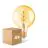 Multipack 4x Osram Vintage 1906 LED E27 Globe Filament Goud 125mm 4W 300lm - 820 Zeer Warm Wit | Dimbaar - Vervangt 28W