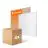 Multipack 4x Ledvance LED Panel Compact Aluminium White 33W 3630lm - 830 Warm White | 60x60cm
