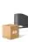 Multipack 4x D'Lite Wall Light Vossem Aluminium Black | Suitable For 1x GU10