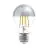 Eglo LED Pear E27 Filament Mirror 7.3W 806lm - 827 Extra Warm White | Replaces 60W