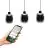 Eglo Pendant Molochio-Z Steel Black 11.1W 1500lm - 827-865 Tunable White + RGB | Dimmable