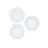 Multipack 3x Eglo Recessed Spot Bathroom Fueva 6-Z Plastic White 8.4W 1020lm - 827-865 Tunable White + RGB | Dimmable