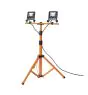 Ledvance LED Floodlight Worklight Tripod Dark Grey 2X20W 3400lm 120D - 840 Cool White | IP65 - Symmetrical