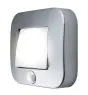 Ledvance LED Nightlight Nightlux Hall Silver 0.25W - 840 Cool White | Motion and Light Sensor