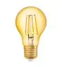 Osram Vintage 1906 LED E27 Pear Filament Gold 7.5W 950lm - 825 Extra Warm White | Replaces 60W
