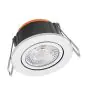 Ledvance LED Spot Spot Combo Adjust Aluminium White 6W 600lm 60D - 827-830-840 CCT | 82mm - Cutout 68mm - IP65 - Best Colour Rendering