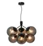 Nordlux Pendant Ivona Black - Metal | 6x E27 Max 28W