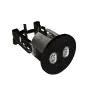 Ecolight Via Led Emergency Lighting Recess Black 3.4W | 1H Self-contained Maintained Self-test