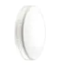 Noxion LED Bulkhead Econox White 20W 1800lm - 830 Warm White | 360mm - IP66 - Motion and Light Sensor - Emergency 1H