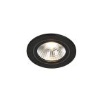 Nordlux LED Spot Alec Black 6.1W 480lm 36D - 830 Warm White | Cutout 80mm - IP20 - 3-Step Dimmable