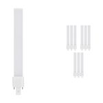 Multipack 10x Ledvance Dulux-S LED 6W - 830 Warm White | Replaces 18W