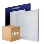 Multipack 10x Noxion LED Panel Ecowhite V4.0 28W 3360lm CCT  |  600X600 UGR<19