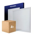 Multipack 4x Noxion LED Panel Ecowhite V4.0 28W 3200lm - 830 Warm White | 60x60cm - Philips driver