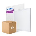 Multipack 4x Philips LED Panel Ledinaire RC065B 28W 3400lm - 840 Cool White | 60x60cm - UGR <22