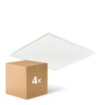 Multipack 4x Philips LED Panel CoreLine RC132V 26W 3400lm - 830 Warm White | 60x60cm - UGR <22