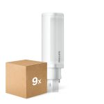Multipack 9x Philips CorePro PL-C LED 5.9W 660lm - 840 Cool White | Replaces 13W