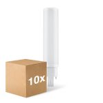 Multipack 10x Ledvance Dulux-D LED 10W - 830 Warm White | Replaces 26W