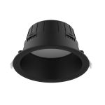Noxion LED Downlight Hera Deep Recessed Black 21W 2400lm - 827-840 CCT | 226mm - Cutout 200mm