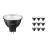 Multipack 10x Philips Master LED Spot GU5.3 MR16 7.5W 621lm 24D - 930 Warm White | Best Colour Rendering - Dimmable - Replaces 50W