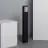 Illuzzia LED Bollard Emerita Black 6W 320lm - 830 Warm White | 74cm