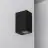Wall Light Miseno Up-Down Black | IP54 - Suitable for 2x35W GU10