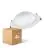 Multipack 4x Ledvance LED Downlight Alu DN200 25W 2250lm 100D - 830 Warm White | 215mm - IP44 