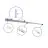 Rail Set 1-Phase 2 Meter White | incl. End Cap, Power Connector and I-Connector