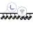 Complete Set 1-Phase Rail L 1,5 x 1,5 Meter Black | incl. 8x Spot + GU10 2700K 3W Dimmable + End Cap, Power Connector and L -Connector