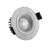 Noxion LED Spot Leda Tiltable Aluminium 6W 400lm 36D - 927 Extra Warm White | Cutout 83mm - IP44 - Best Colour Rendering - Dimmable