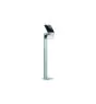 Steinel LED Pedestal Lamp XSolar GL-S Post Silver 150lm - 840 Cool White| Solar - Motion and Light Sensor