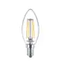 Philips MASTER Value LED Candle E14 Filament Clear 3.4W 470lm - 927 | Best Colour Rendering - Dimmable – Replaces 40W