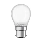 Ledvance Classic LED B22d Pear Frosted 4W 470lm - 827 Extra Warm White | Replaces 40W