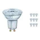 Multipack 10x Ledvance Performance LED Spot Reflector GU10 PAR16 3.4W 230lm 36D - 927 Extra Warm White | Best Colour Rendering - Dimmable - Replaces 35W