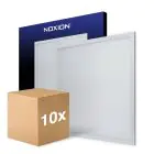 Multipack 10x Noxion LED Panel Ecowhite V4.0 28W 3360lm CCT  |  600X600 UGR