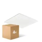 Multipack 4x Philips LED Panel CoreLine RC132V 26W 3400lm - 830 Warm White | 60x60cm - UGR 